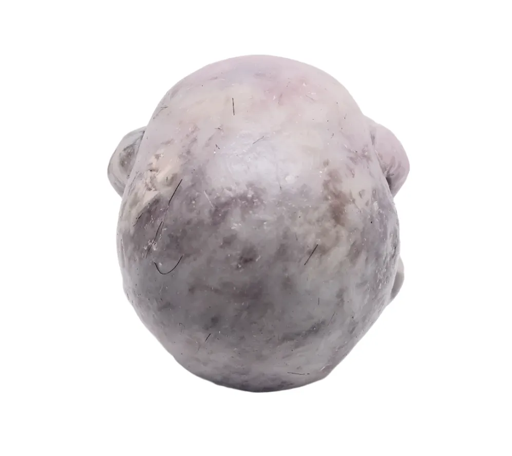 380G Lepidolite Crystal Masked Skull