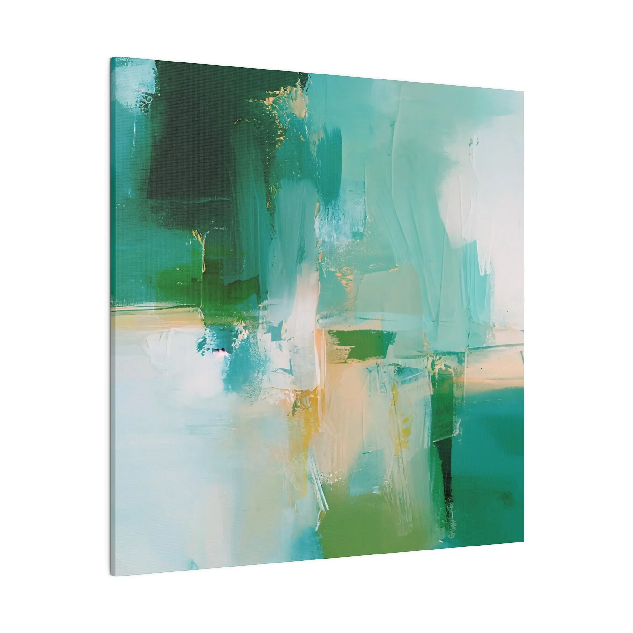 Abstract Canvas Wall Art | Sage Green Wall Artwork