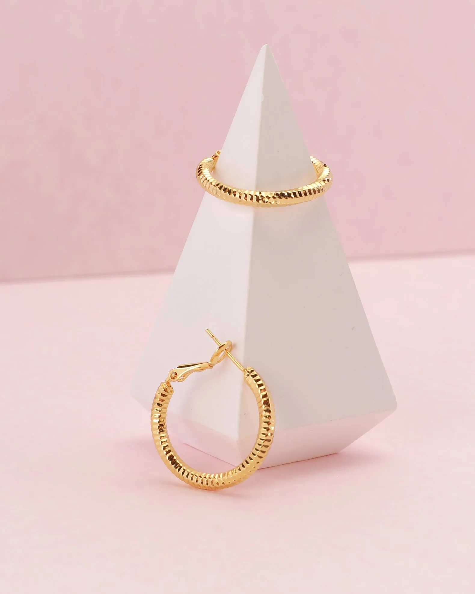 Adeline Gold Hoop Earrings