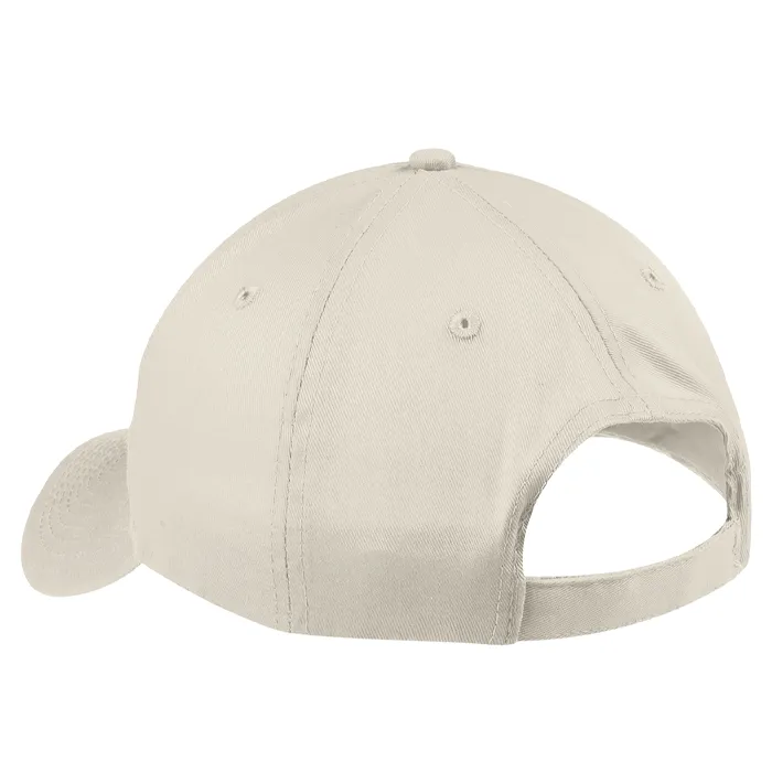 Amazing Facts Hat (Gray with Blue Logo) Six-Panel Twill Cap by Amazing Facts