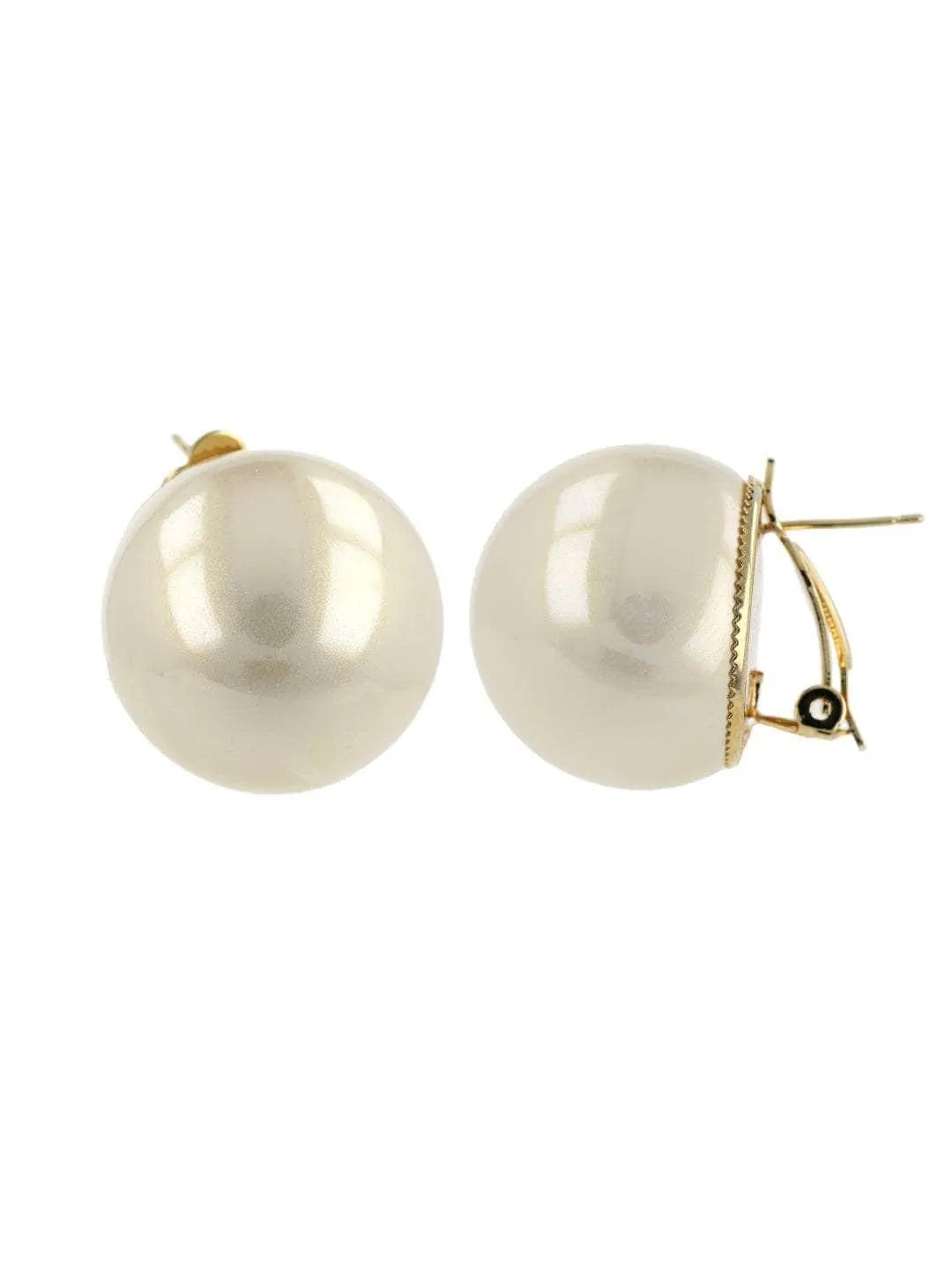 Big Pearl Statement Studs