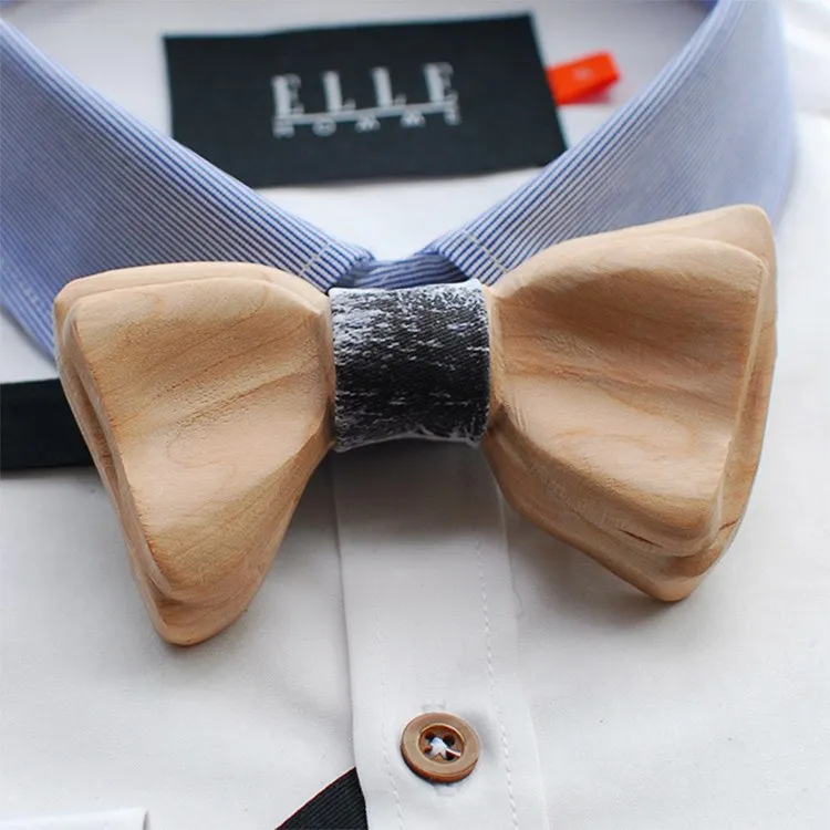 Black Woody Bow Tie