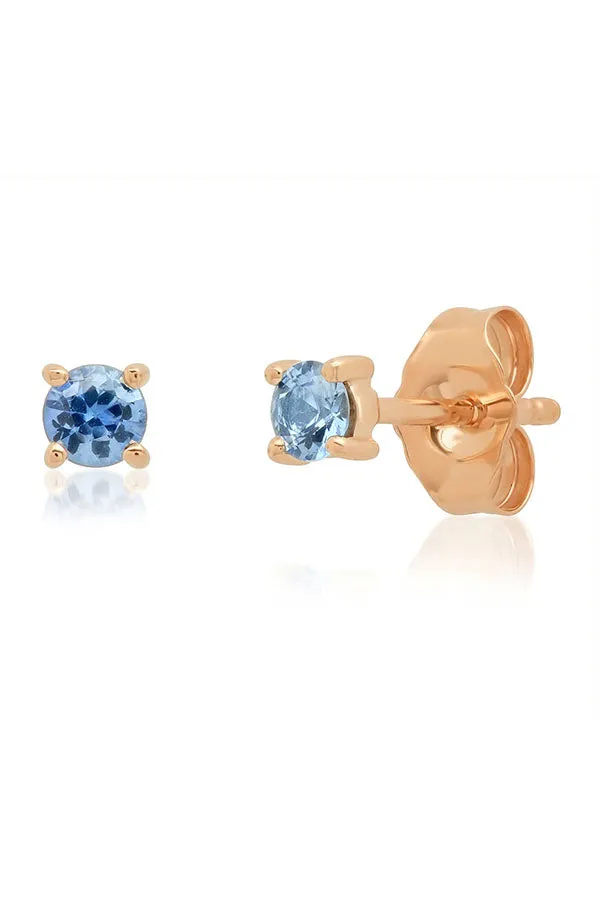 Blue Sapphire Studs