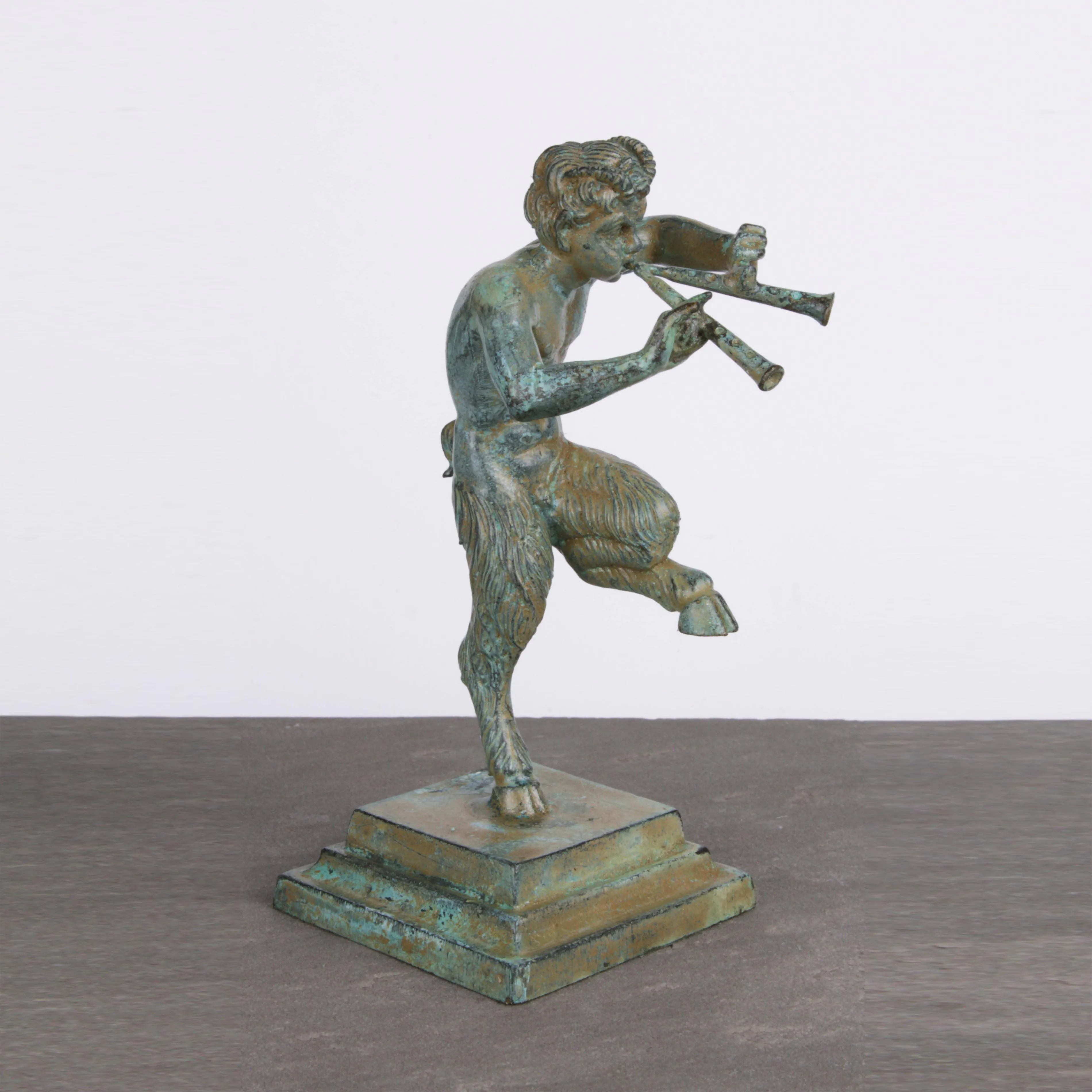 Bronze Satyr Statue