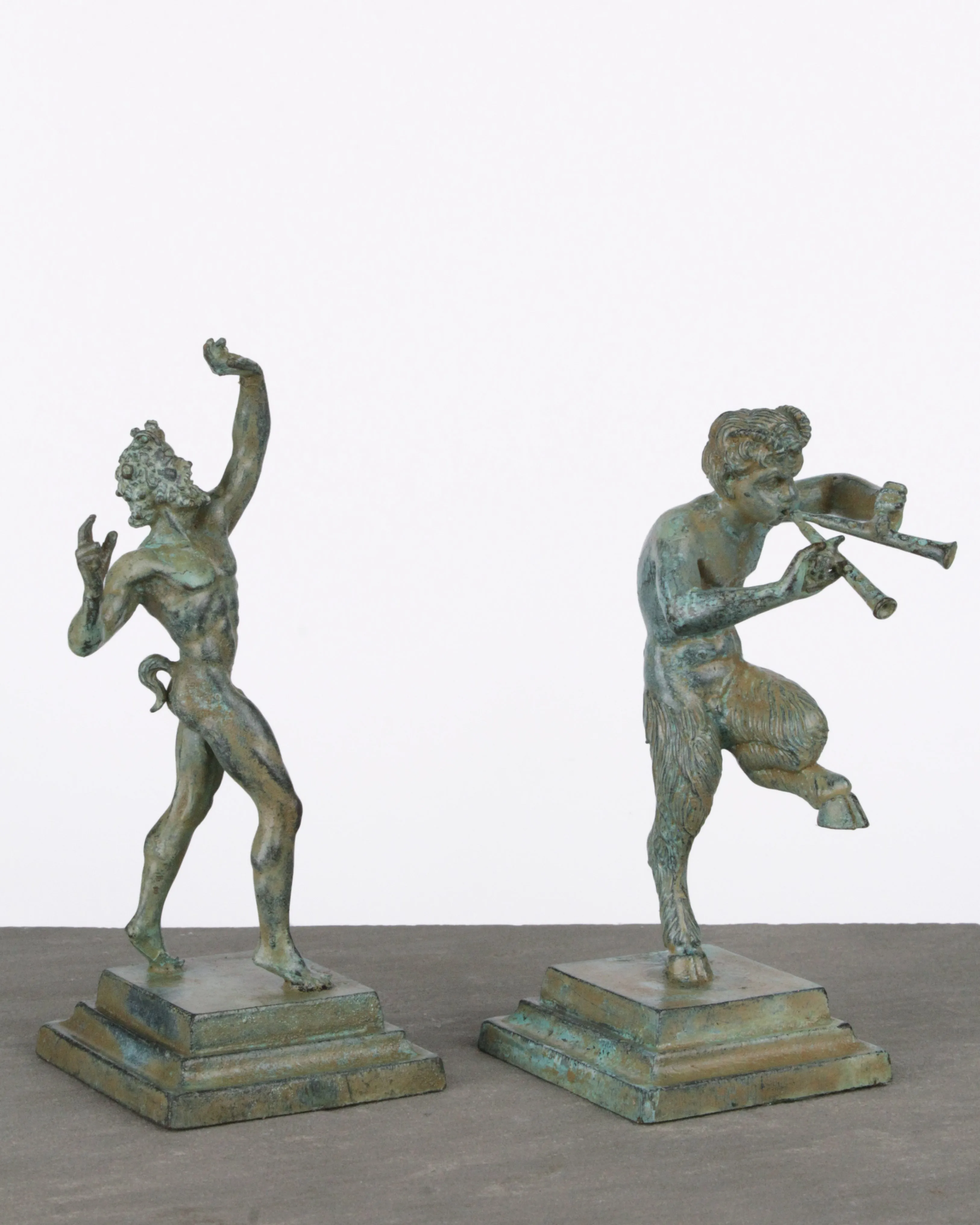 Bronze Satyr Statue