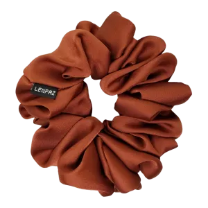 Caramel Crush Matte Silk Scrunchie