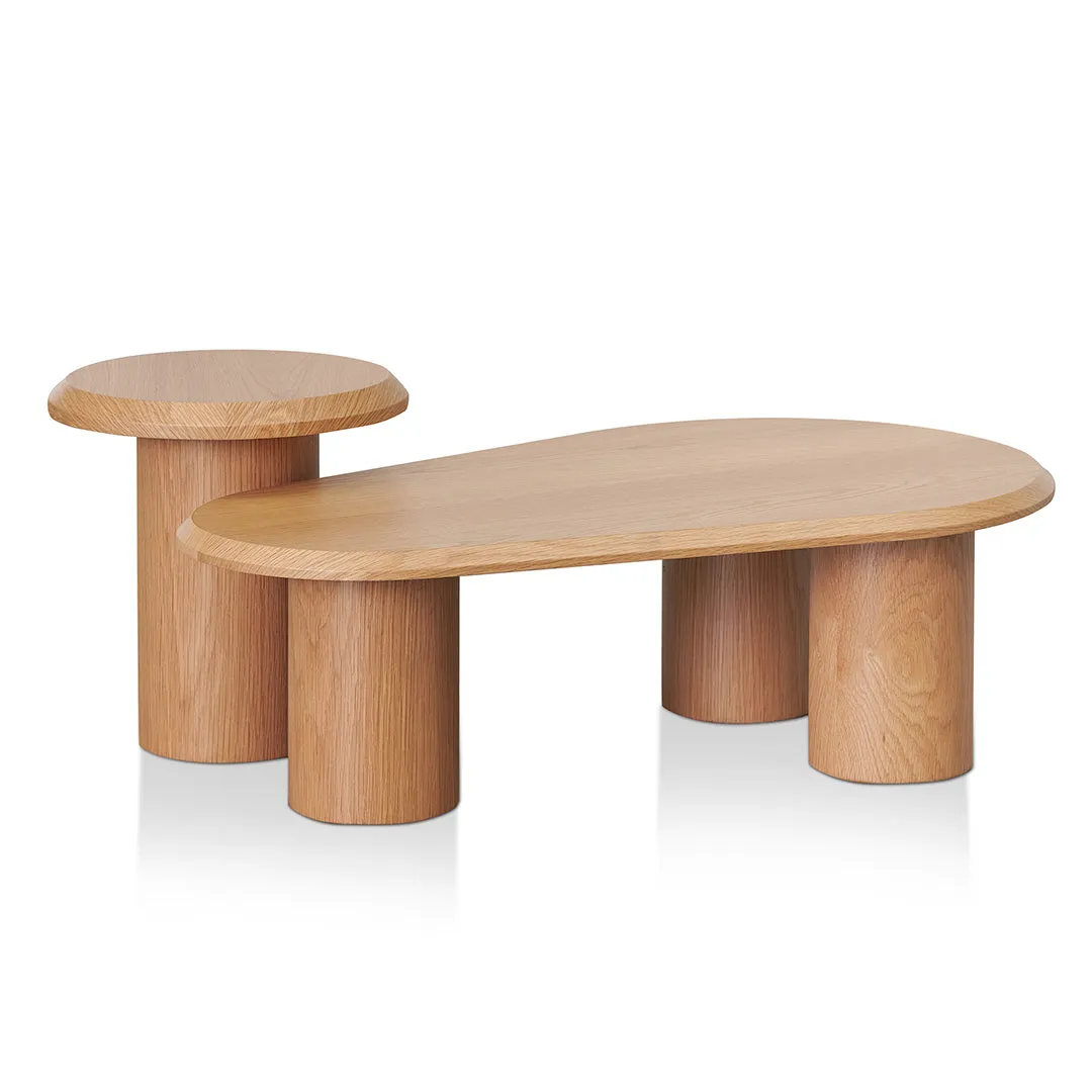 Chen Nested Table - Natural Oak