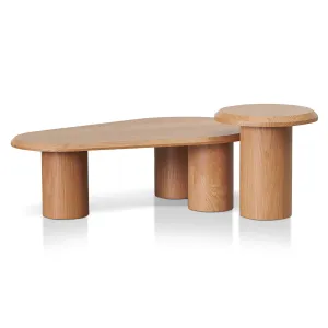 Chen Nested Table - Natural Oak