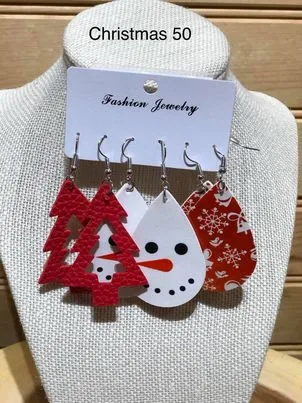 Christmas Trio Earring - #50 - BLEMISH