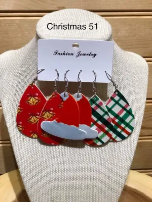 Christmas Trio Earring - #51