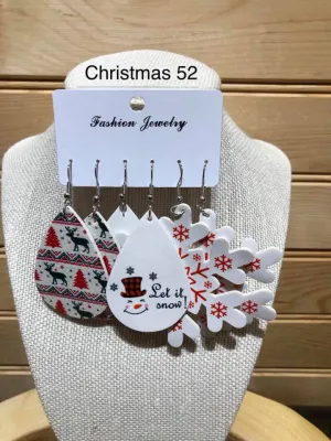 Christmas Trio Earring - #52