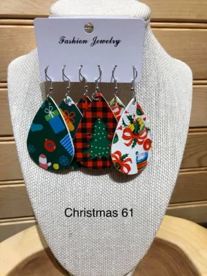 Christmas Trio Earring - #61