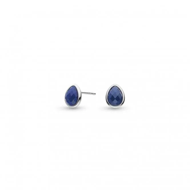 Coast Pebble Azure Gemstone Stud Earrings 30174LP