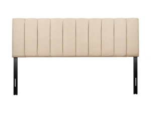 Cream Panel Headboard, King