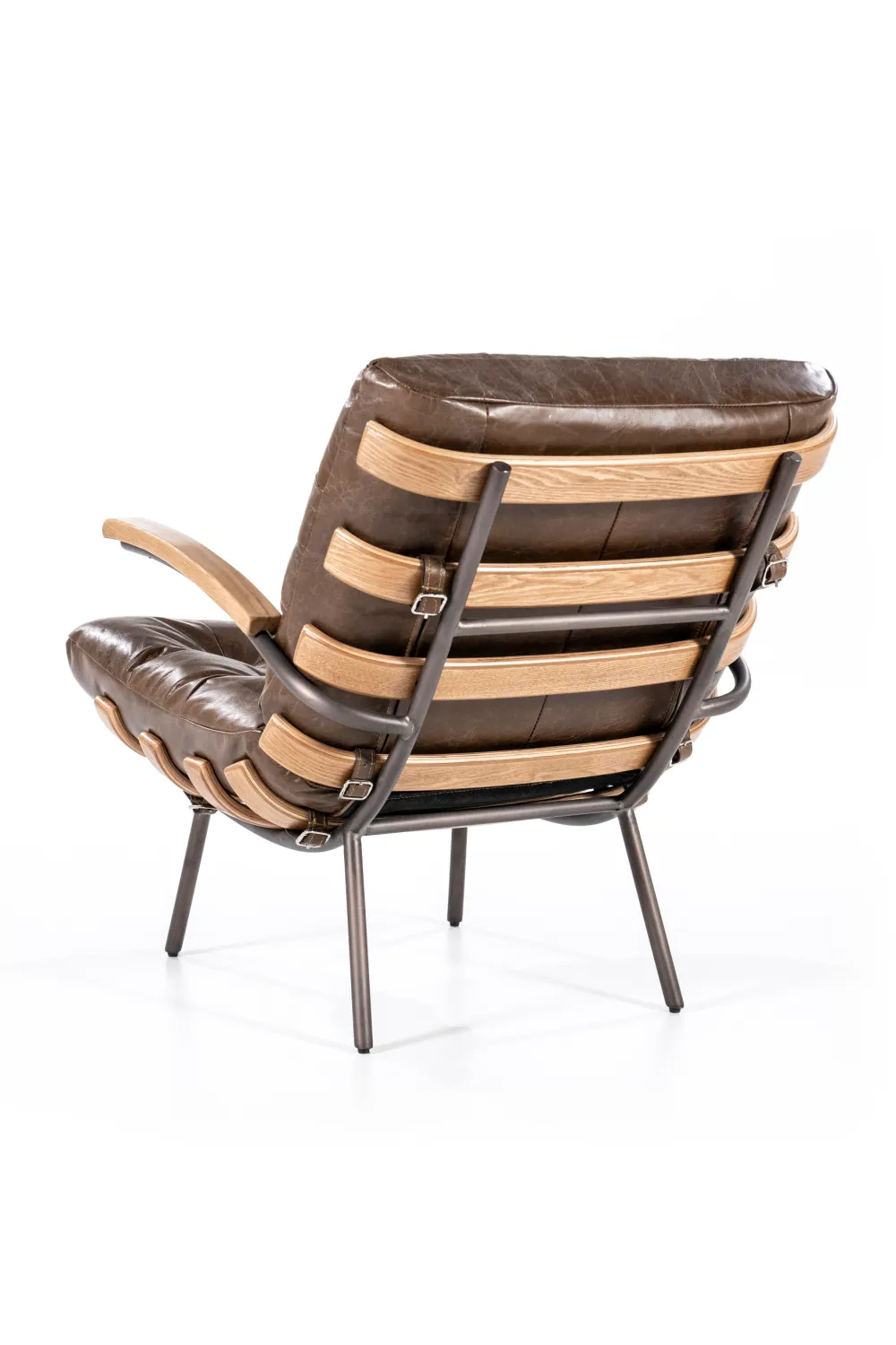 Dark Brown Mid Century Armchair | Eleonora Bastiaan