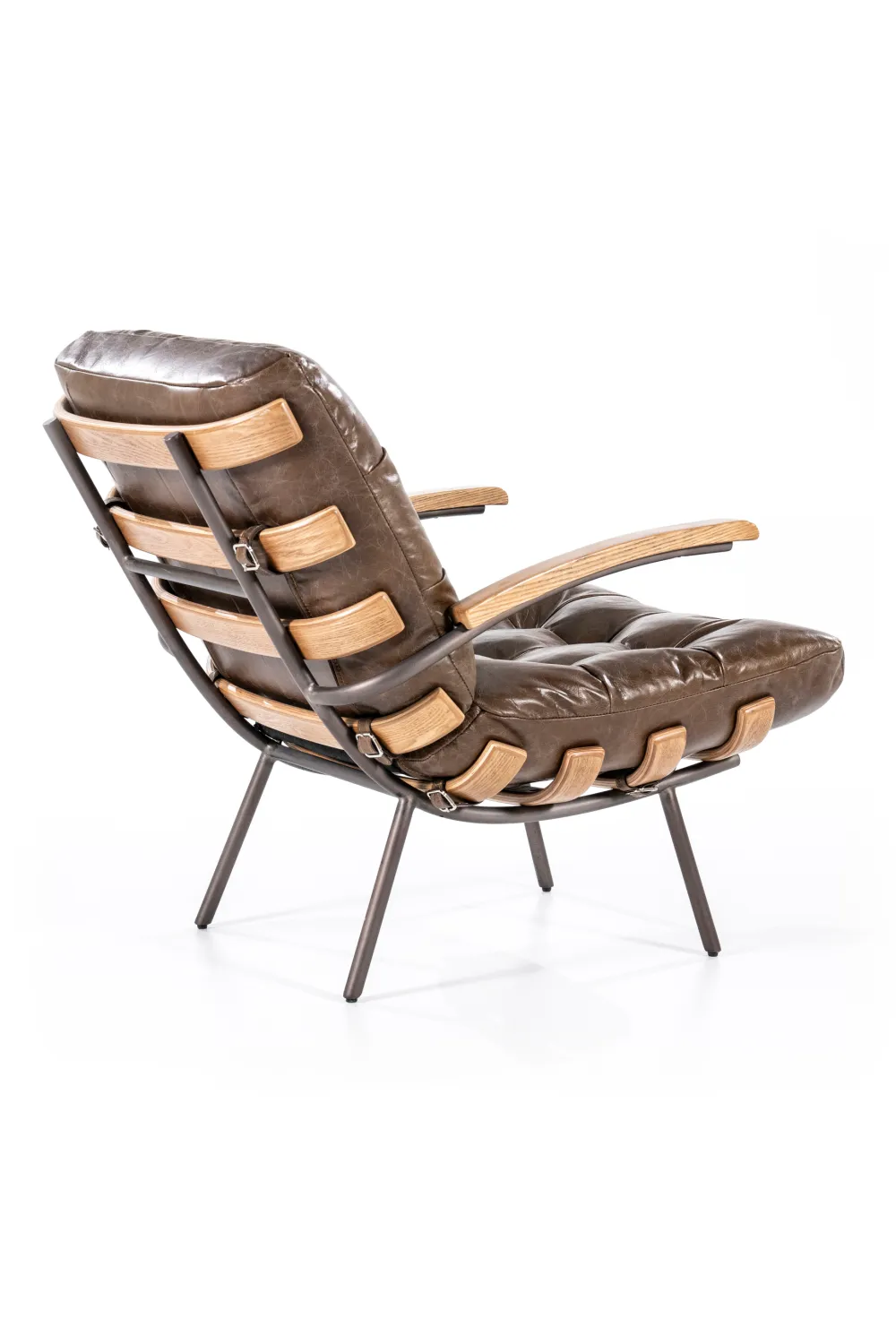 Dark Brown Mid Century Armchair | Eleonora Bastiaan