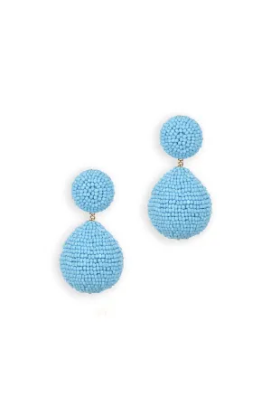 Deepa Gurnani Teslana Earring - Turquoise