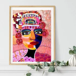 Empress Modern Art Print