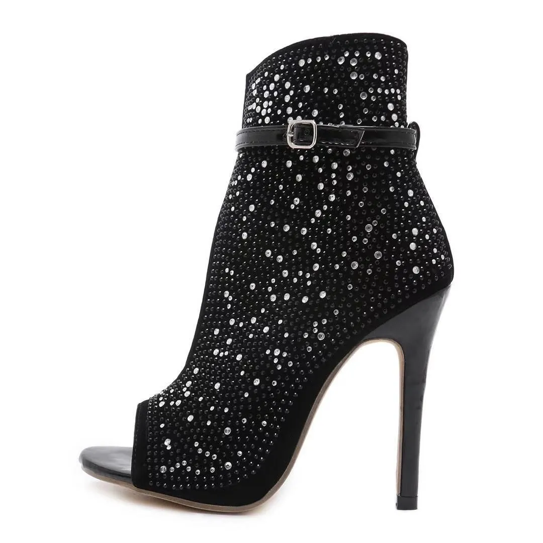 Funki Buys | Shoes | Women's Diamante Studded High Stilettos