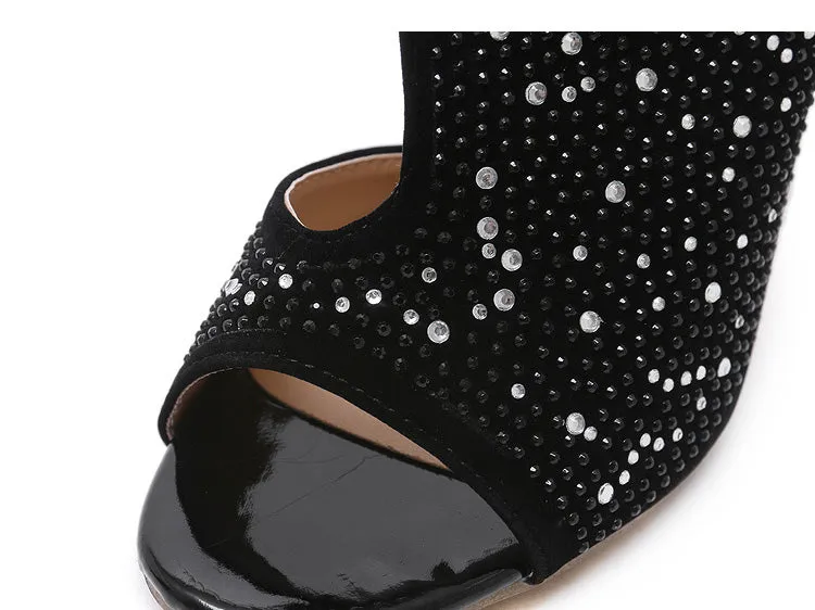 Funki Buys | Shoes | Women's Diamante Studded High Stilettos