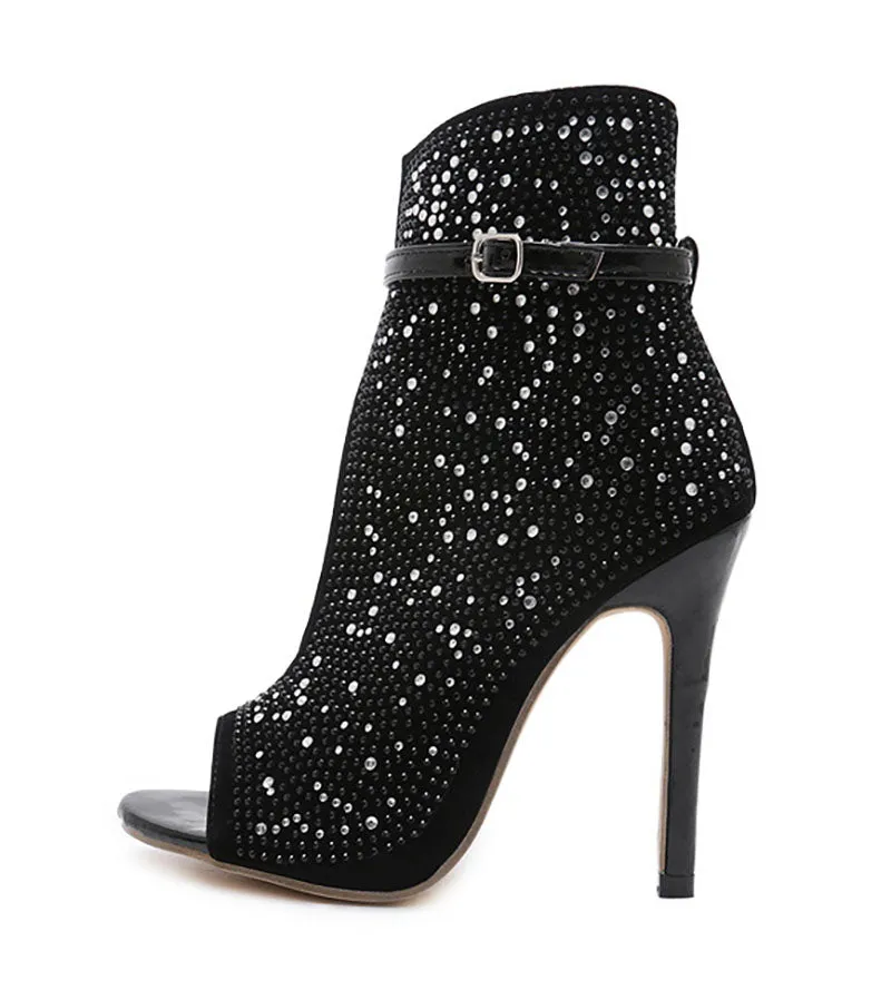 Funki Buys | Shoes | Women's Diamante Studded High Stilettos