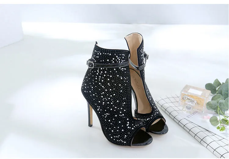 Funki Buys | Shoes | Women's Diamante Studded High Stilettos