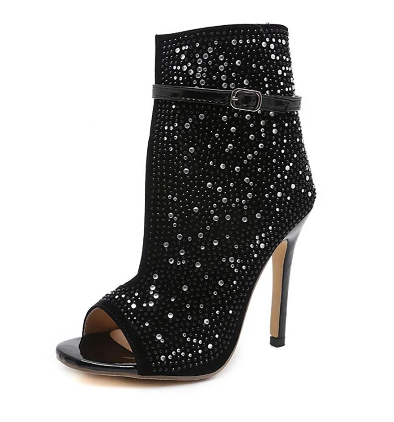 Funki Buys | Shoes | Women's Diamante Studded High Stilettos