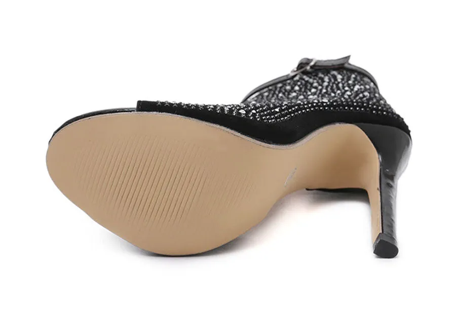 Funki Buys | Shoes | Women's Diamante Studded High Stilettos