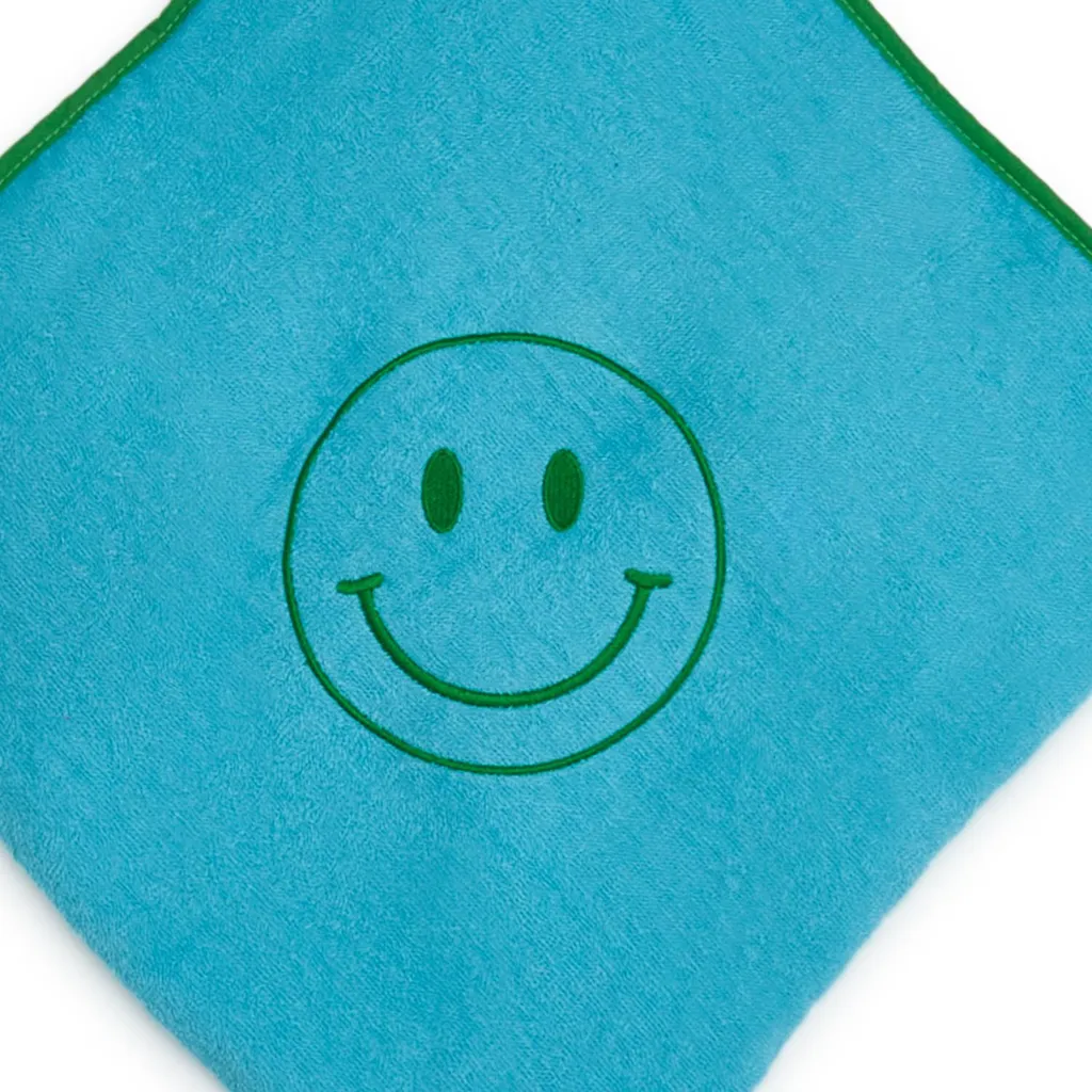 Happy Cozy Plush Terry Hooded Towel