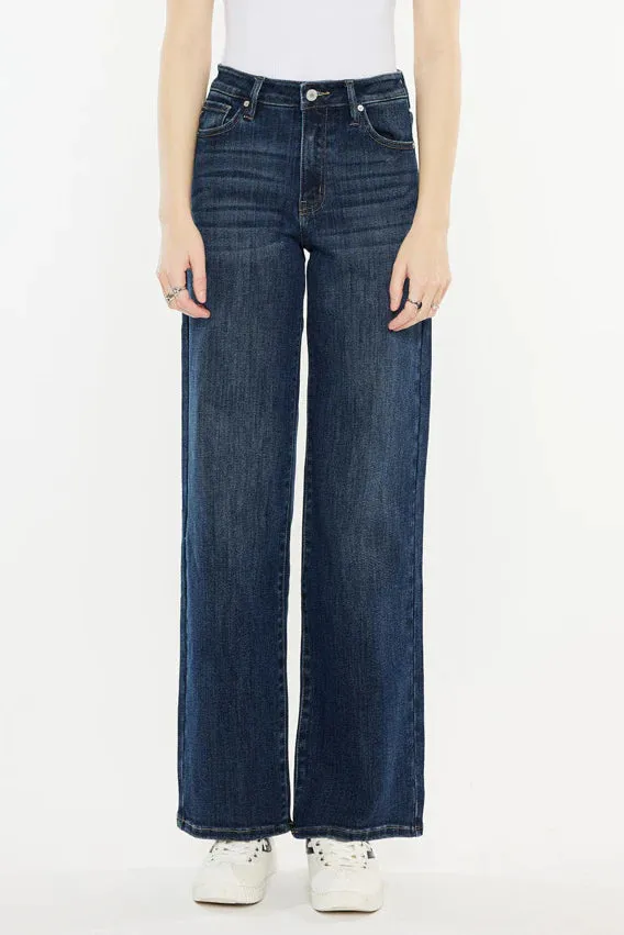 High Rise Wide Leg Jean