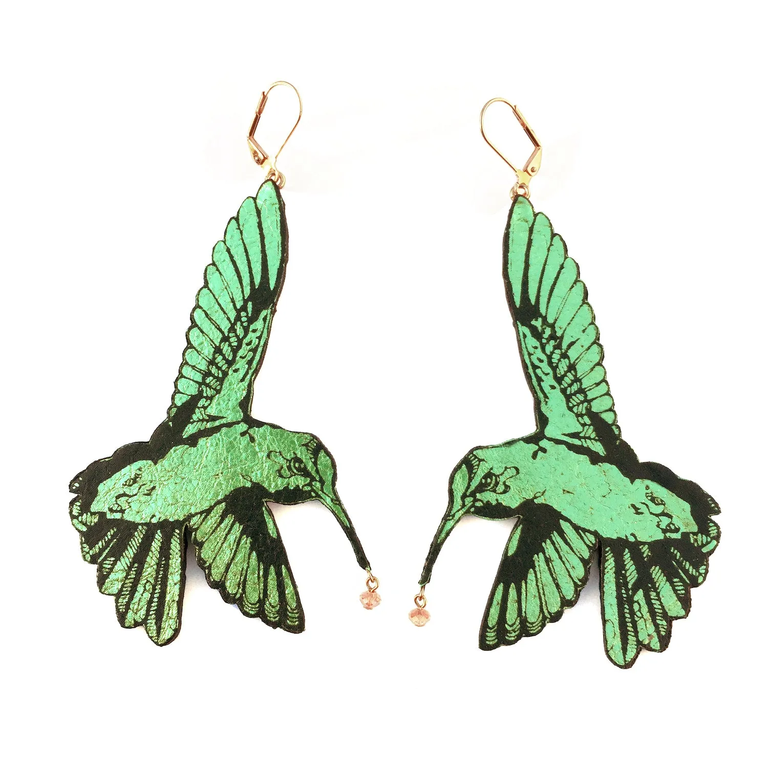 HUMMINGBIRD . earrings