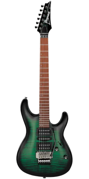 Ibanez KIKOSP3TEB Kiko Loureiro Signature Electric Guitar (Transparent Emerald Burst)