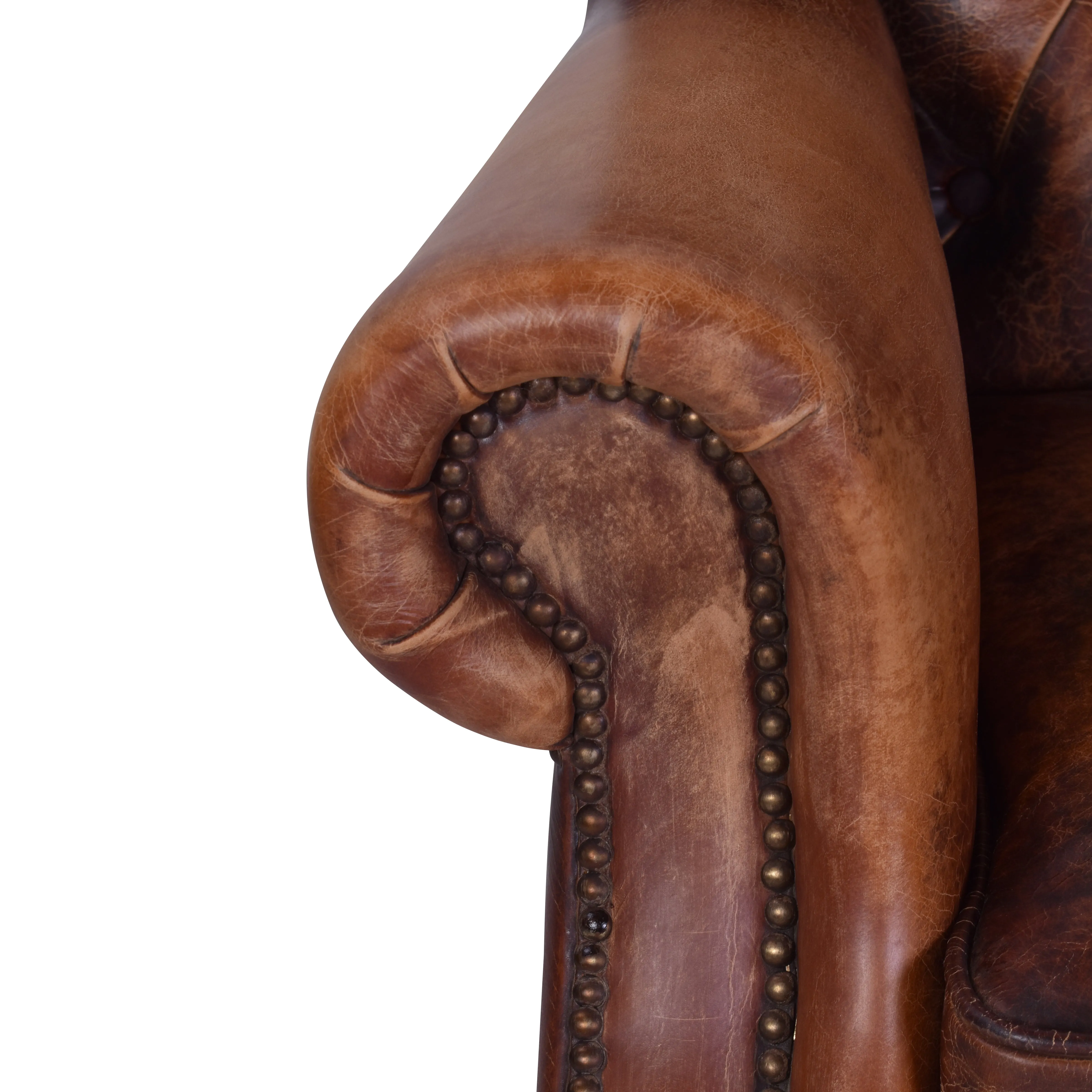 Judges Vintage Leather Armchair