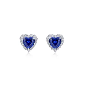 Lafonn Kaleidoscope Heart Sapphire #34 Sap Earring SYE014SP00