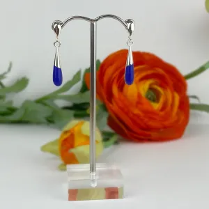 Lapis Droplet Earrings - VE632