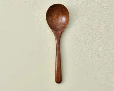 Large Wooden Soup Scoops with Long Handle