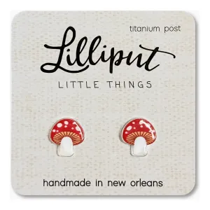 Lilliput Little Things Mushroom Earrings