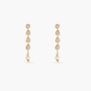 Luciana Delicate CZ Earrings