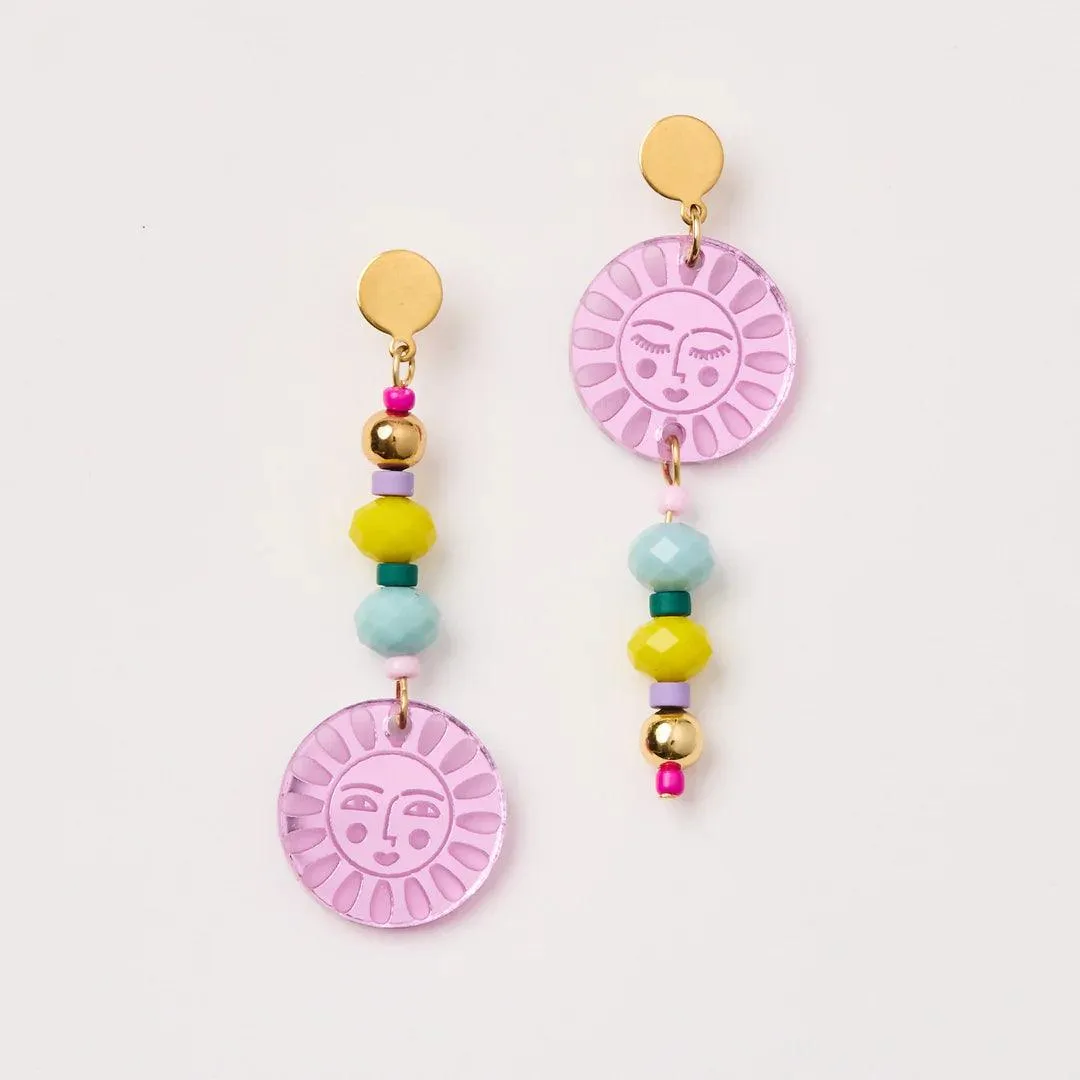 Martha Jean Blossom and Beads Earrings