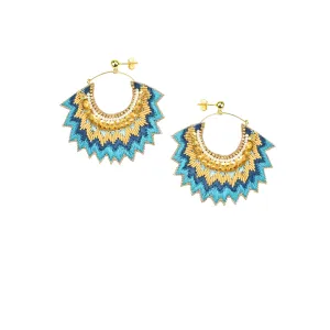 Nahua Maria Earrings - Calanque