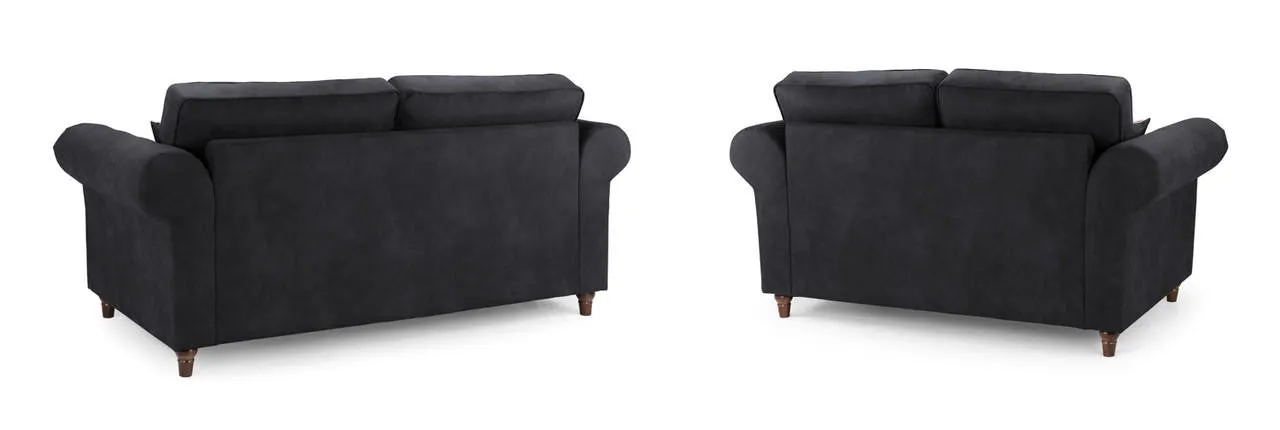 Oakland Sofa - Charcoal 3 2 Set - 210 x 180 CM