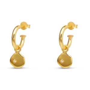 Penelope Earrings Topaz - Vermeil