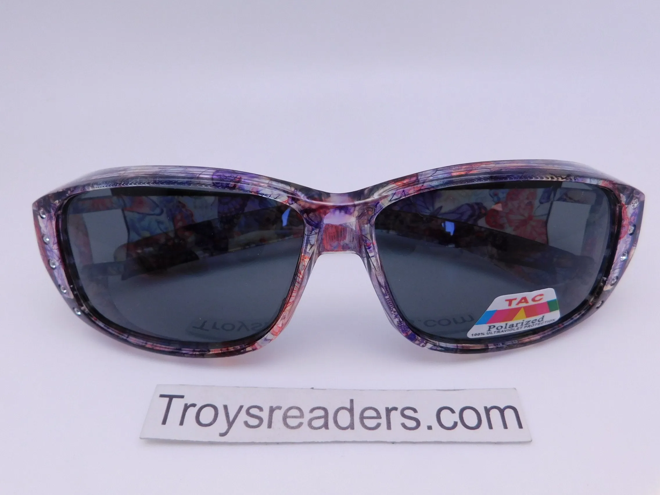 Polarized Flowery Transparent Fit Overs in Six Designs