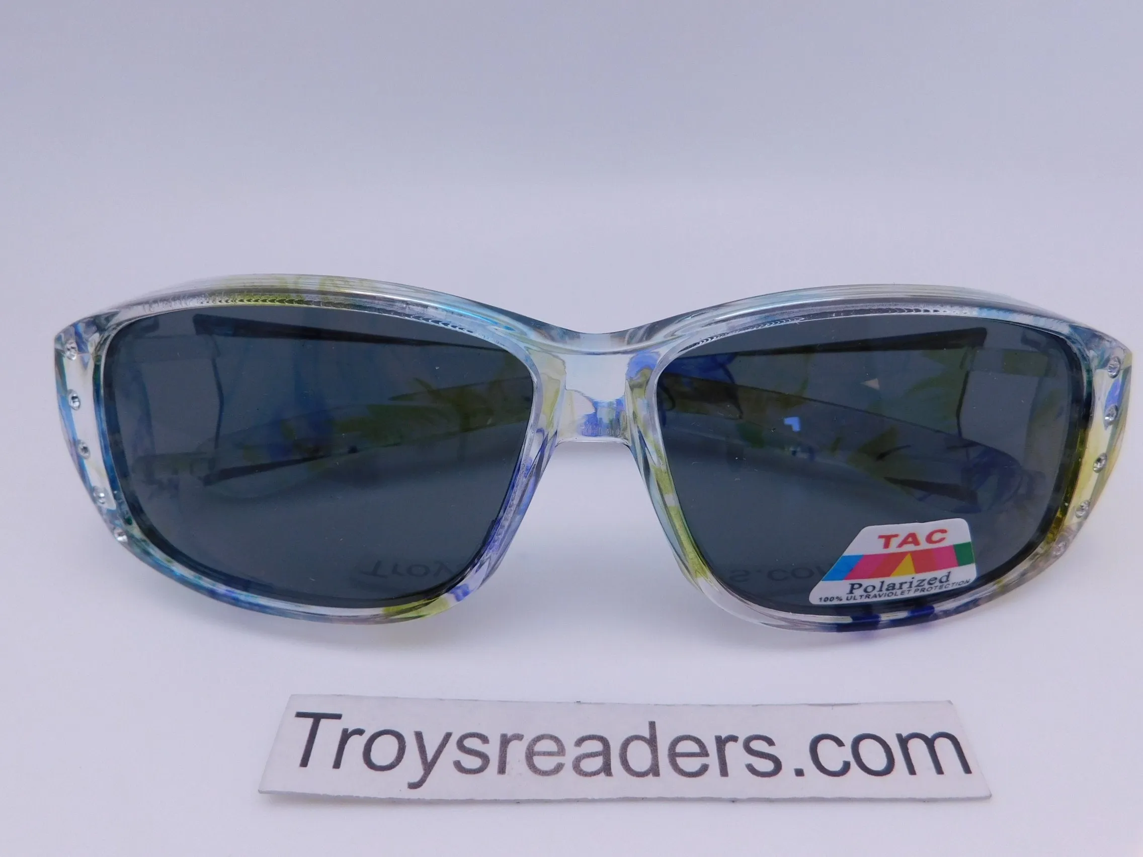 Polarized Flowery Transparent Fit Overs in Six Designs