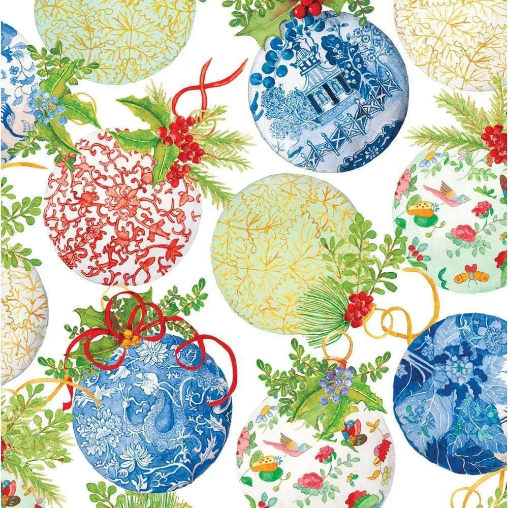 PORCELAIN ORNAMENTS - ROLL WRAP