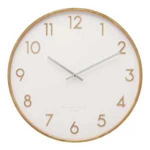 SCARLETT White 50cm Wall Clock