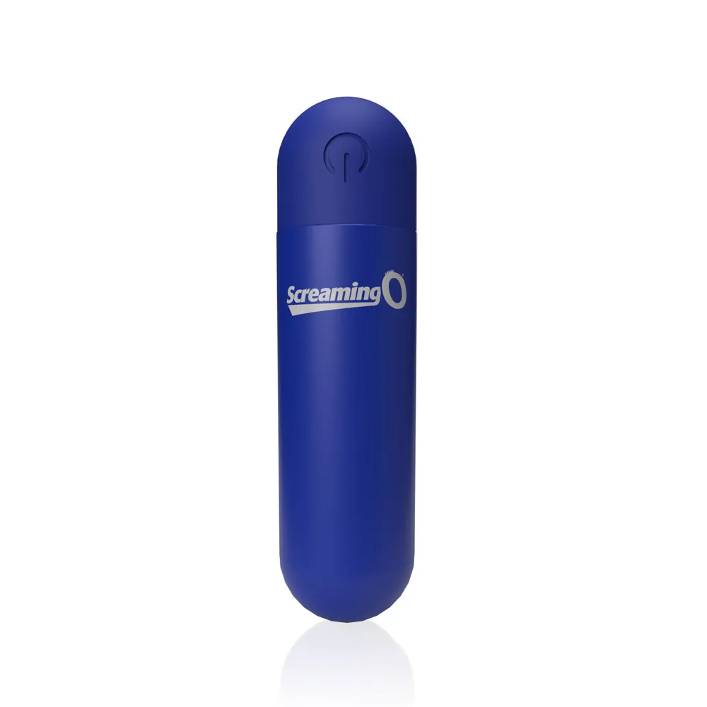 Screaming O Soft Touch Rechargeable Bullets Blue