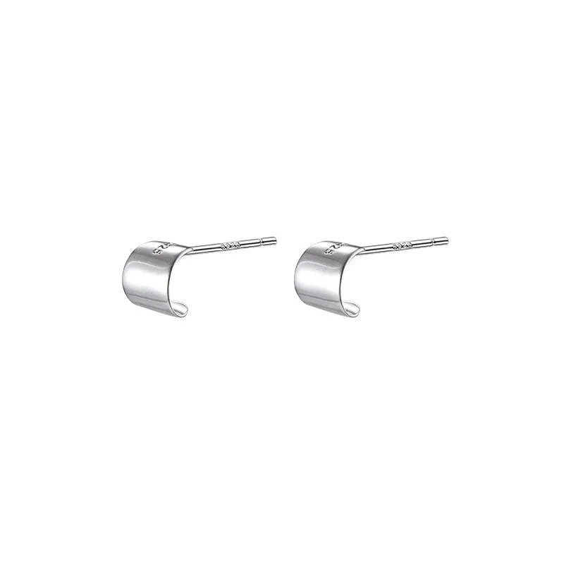 Silver Plated Stud Earrings