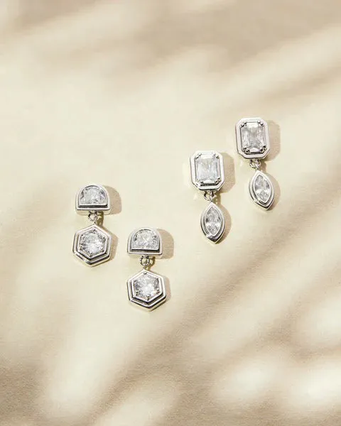 Star Bezel Studs Set