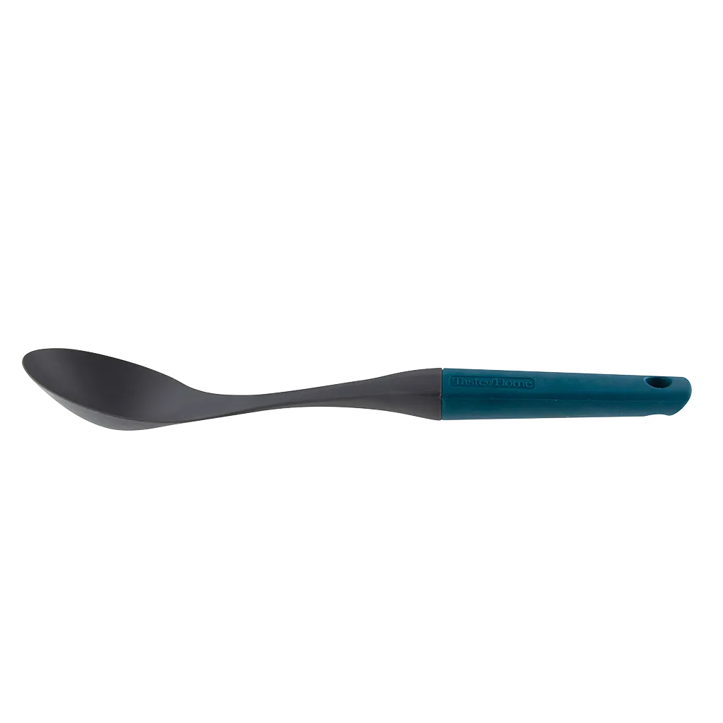 TG553A Nylon Spoon in Sea Green and Charcoal Gray by Taste of Home